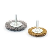 Hullámos acél csapos körkefe