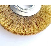 Réz huzalú furatos körkefe