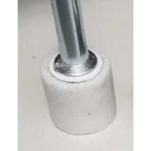 10x25x6   6A60M5V31 Iba 4522/1 (6A fehér IBA hengeres kerámia csapos köszörűkorong)  32100108