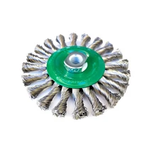 Ultra körk.125x12 M14 INOXLess (Lessmann sodrott inox huzalú menetes körkefe)  12233150