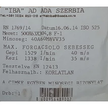 500x63x304 7A60M8V31  Iba 4510 (Iba köszörűkorong)  (Akciós !) 32020757