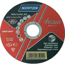 115x1   A60T-BF41InoxNortonVul (Norton Vulkan inox vágókorong)  35010063