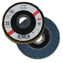 125x22,2  Z 80 T29-kúpos 566A 3M (3M 566A inox lamellástárcsa)  41010139