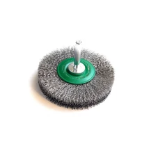 D 80x13x6 0,20 hull. inox csapos körkefe Lessmann (Lessmann inox huzalú csapos körkefe)  45010787