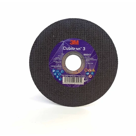 125x2,5 Cubitron3   3M (3M Cubitron3 2in1 vágókorong)  35010394