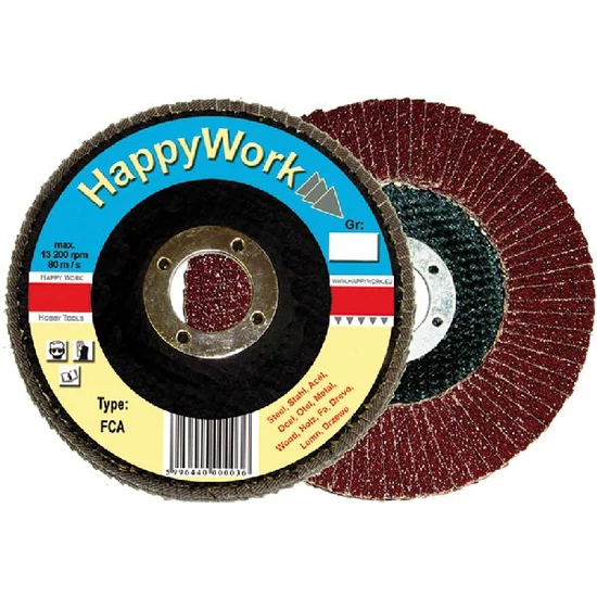 115x22,2   27 Lam A 60  HappyW (HappyWork korund lamellástárcsa) Happy Work 12191510