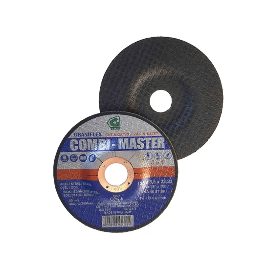 125x3,5   61A46  COMBI Gránit (egyéb inox tisztítókorong) Granit 36010087