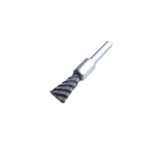 Rec.ecsetkefe D12 0,3     Less (Lessmann hullámos acél huzalú ecsetkefe)  45070016